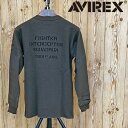 送料無料 AVIREX アヴィレックス HONEYCOMB WAFFLE T-SHIRT USAF ハニカム ワッフル 長袖Tシャツ USAF アビレックス ロングTシャツ ロンT メンズ ブランド おすすめ おしゃれ 通販 秋 冬 服 トップイズム