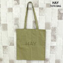 TopIsm メンズ ファッション 通販で買える「送料無料 HAY ヘイ トートバッグ コットンキャンバス HAY Tote Bag バッグ メンズ レディース ユニセックス 人気ブランド トップイズム ゆうパケ」の画像です。価格は2,800円になります。