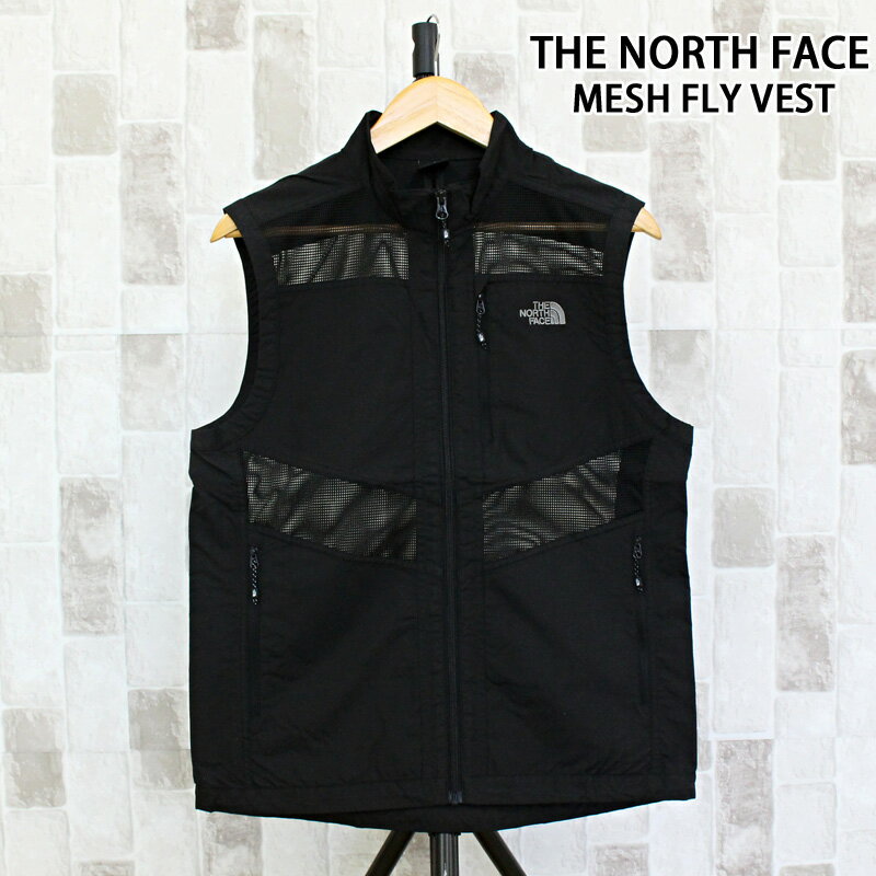 送料無料 THE NORTH FACE ザ ノースフェイス スタンドネック メッシュフライベスト M'S MESH FLY VEST ジレ ジレベスト アウトドア ブランド メンズ レディース NV5VQ01
