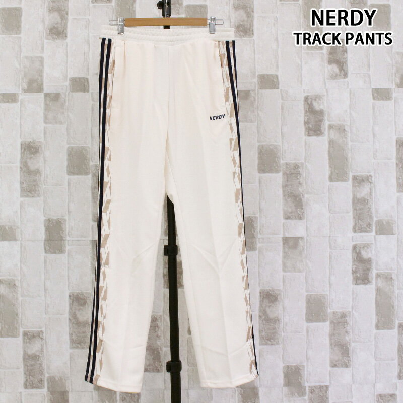 ̵ NERDY Υǥ ܥѥȥåѥ Symbol Pattern Block Track Pants PNES2...