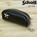 送料無料 Schott ショット ONE STAR KEY CASE レザーキーケース 782-5970020 メンズ ブランド トップイズム ネコポス
