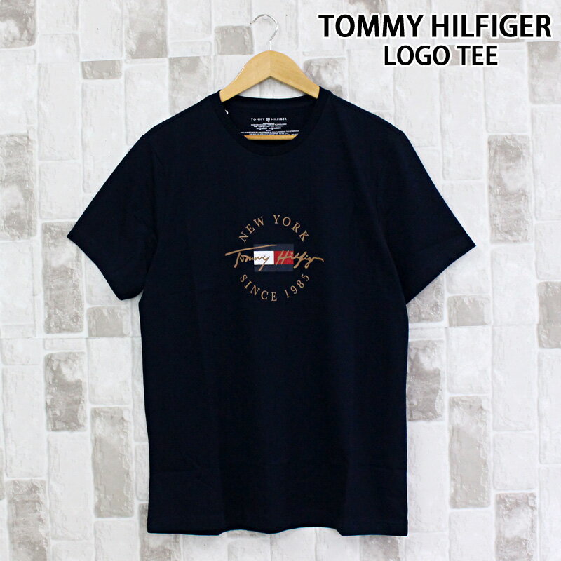 Rakuten - 送料無料 TOMMY HILFIGER トミー ヒルフィガー サークルロゴグラフィッククルーネック Tシャツ 半袖Tシャツ トップス 09T4510 メンズ ブランド ゆうパケ