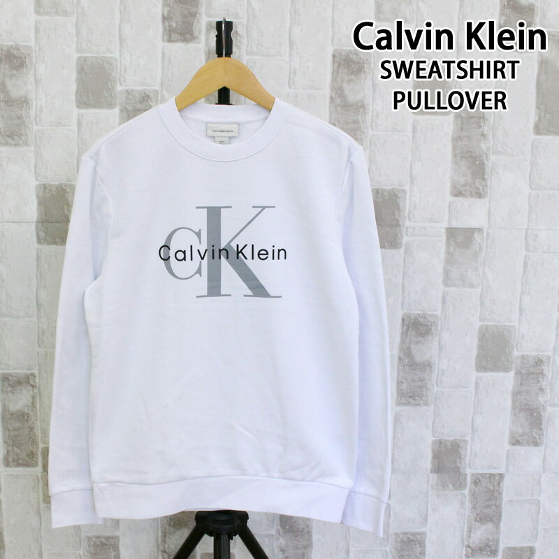 Rakuten - 送料無料 Calvin Klein カルバンクライン CK モノグラムロゴ スウェット クルーネック MONOLOGO FLEECE CREW NECK 40BM801 メンズ ブランド トップイズム