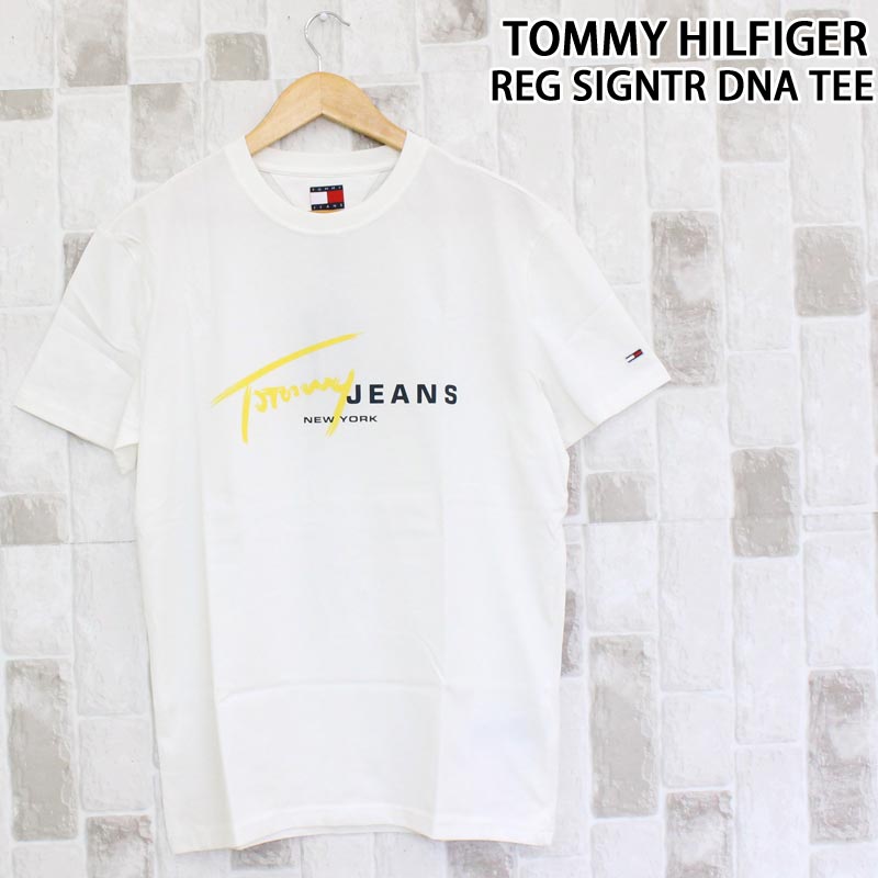 送料無料 TOMMY HILFIGER トミー ヒルフィガー TJM グラフィティ シグネチャー ロゴ Tシャツ TJM REG SIGNTR DNA TEE EXT 半袖Tシャツ トップス DM0DM20817 メンズ ブランド トップイズム ゆうパケ
