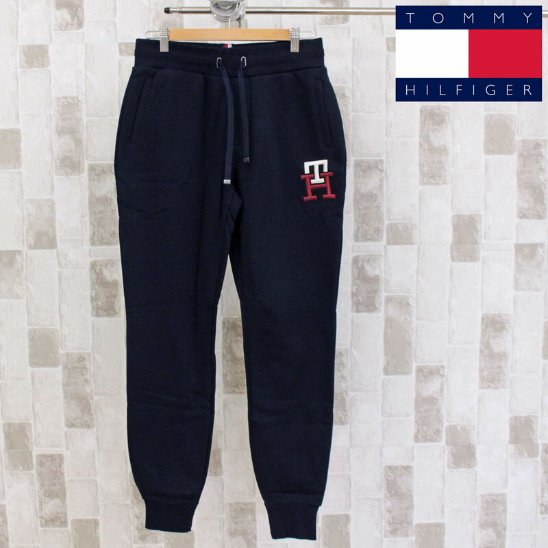 送料無料 TOMMY HILFIGER トミー ヒルフィガー エッセンシャルモノグラムスウェットパンツ ESSENTIAL MONOGRAM SWEAT…