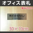 ▲頂点看板 W300mm*H100mm サイズ ステンレス 表札 カッティング 切り文字 オフィス 表札 ステンレス プレート 長方形 （代引不可）SCUT-CMP-300100