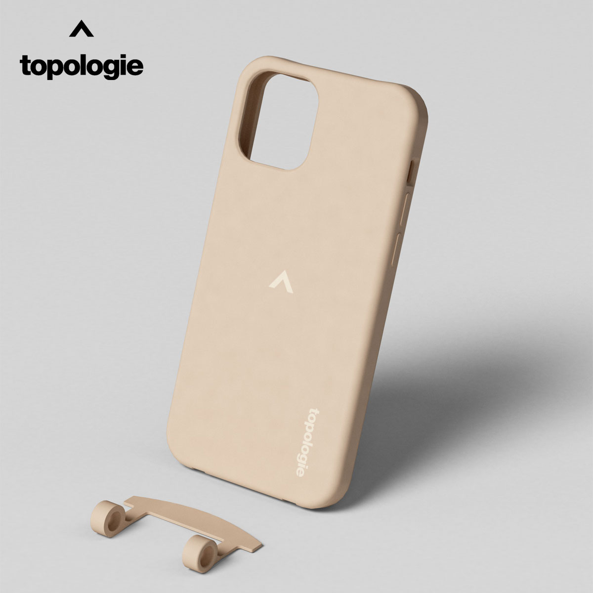 【公式】topologie(トポロジー) Dolomites Phone Case ドロマイツ / Sand【ケース単体】