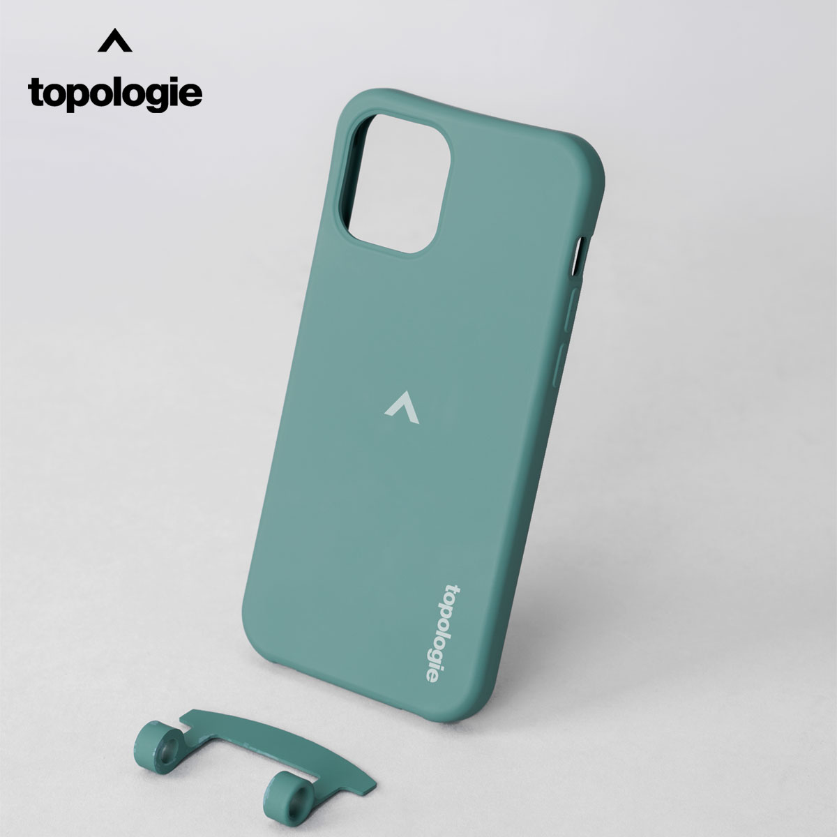 【公式】topologie(トポロジー) Dolomites Phone Case ドロマイツ / Teal【ケース単体】 - iPhone 11のサムネイル