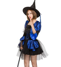 ハロウィンショー服女性セクシー欧米女悪魔吸血鬼コスプレ仮面舞踏会パーティー不規則長金ワンピース