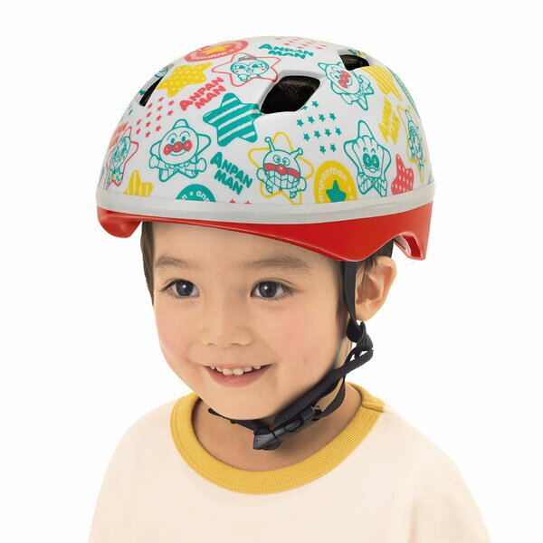 【自転車専門店】自転車 ヘルメット 子供用 SGマーク付 それいけ アンパンマン 子供用ヘルメットキャラクター ヘルメット かわいい 安全防具 アンパンマン カブロヘルメット カブロヘルメット 2