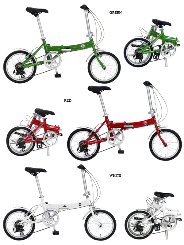 【自転車専門店】【送料無料】自転車 16インチ 折りたたみ 自転車 折り畳み 自転車 シマノ6段変速ギア 自転車 じてんしゃ 自転車 通勤 通学 人気 アルファロメオ FIAT AL-FDB166 ブランド GIC 大友商事