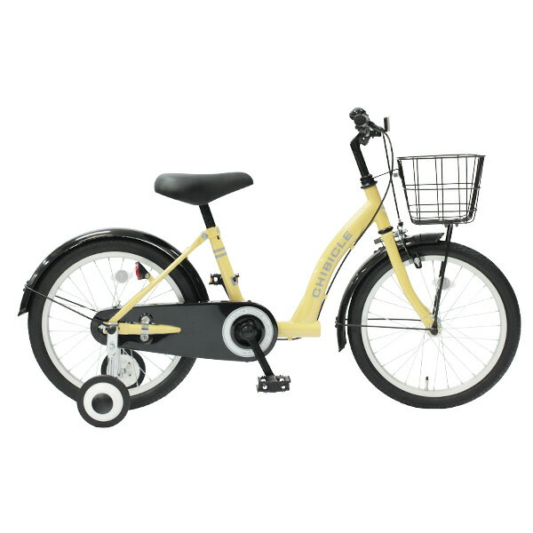 【自転車専門店】【送料無料】 子供用自転車 18インチ 自転車 キッズ ジュニア かわいい 補助輪 カゴ チェーンカバー 自転車 TOPONE 自転車 CHIBICLE 子供用 自転車 チビクル おしゃれ 子供用自転車 MKB18-U 2