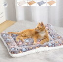 ふわふわで柔らかい 高品質ペットマット 犬用 猫用 秋冬用 あったかクッションマット 厚手 洗える 滑り止め付き ベッド型 ブランケットタイプ 保温 防寒対策 寝垫 毛布 ソファやケージにも使える 小型犬 中型犬 多頭飼い対応 おしゃれな北欧風デザイン