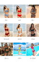 【送料無料】ガールズ セパレート ビキニ セクシー 水着セット ホルターネック 水着 レディース クロスデザイン ビキニ