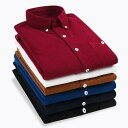 【送料無料】春と秋ビジネス カッターシャツ 男性紳士服 冠婚 トップス 大きいサイズ Yシャツ 形態安定 通勤 6色 長袖ワイシャツ メンズ