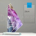 【文字刻印無料】クリスタルトロフィー カスタマイズ アイデア ゴールド シルバー どうしょく メダル枚 企業賞 表彰台 表彰 表彰品 社内表彰 名入れ クリスタ...