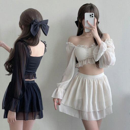 【送料無料】無地 女子 みずぎ ラッシュガード シャツ かわいい セレパート ママ水着 40代 30代 20代 2点セット 体型カバー レディース 水着 【送料無料】無地 女子 みずぎ ラッシュガード シャツ かわいい セレパート ママ水着 40代 30代 20代 2点セット 体型カバー レディース 水着