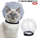 【送料無料】お手入れ品 拾い食い防止 口輪 宇宙ヘッドギア口輪 爪きり補助用 ペットマスク 猫用マズル 猫用 マスク 口輪 ネコ 通気