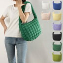 【送料無料】ピンク パープル ホワイト ブルー グリーン イエロー ブラック レディース 鞄 大きい A4 肩掛け 布 キルティング バッグ