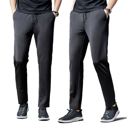 無地 ウエストゴム ストレートズボン メンズパンツ ジャージパンツ スウェットパンツ ストレッチ スウェットパンツ ズボン 無地 ウエストゴム ストレートズボン メンズパンツ ジャージパンツ スウェットパンツ ストレッチ スウェットパンツ ズボン