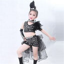 ダンス衣装 キッズ ダンス 衣装 ヒップホップ ダンスウェア スパンコール セットアップ ショートパンツ チュチュ ジャズダンス
