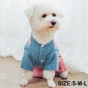 ペット服 犬服 かわいいカバーオール 超小型犬 小型犬 犬服 ドッグウェア リボン つなぎ 半袖 S M L 犬用品 ペット用品