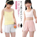 【送料無料】見せパン 120 透け防止 肌着 キッズ ペチパンツ 薄手 インナーパンツ ペチコートパンツ 裾レース ペチパン 3枚セット 子供用
