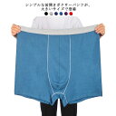 【送料無料】ボクサーパンツ 前開き 吸汗速乾 アンダーウェア インナー 下着 肌着 8L 7L 6L 5L 4L 3L メンズ ボクサーパンツ(4)