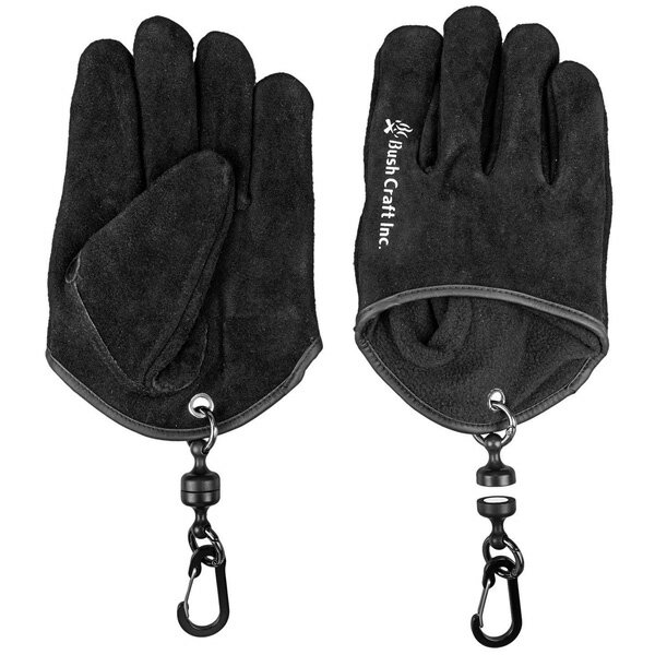 耐熱性に優れたやわらかな革製グローブです。マグネット式のカラビナをベルトやベルトループに固定できるため、片手で簡単に着脱ができ、放置を防げます。サイズ：本体／全長約208mm、カラビナ＆マグネット部長さ／約120mm、手のひら周り／約265mm、中指長さ／約95mm重量：約200g／双※本製品は革本来の耐熱性により一時的な熱や火の粉から手を保護する効果はありますが、耐熱処理等は一切施されておりません。製品使用上で生じた怪我や事故、その他トラブル等について、当社は一切の責任を負いかねます。※パッケージデザインは予告なく変更されることがあります。 SKU: bc-51521 &nbsp; &nbsp; 最終更新: 2026-01-31 14:22:44