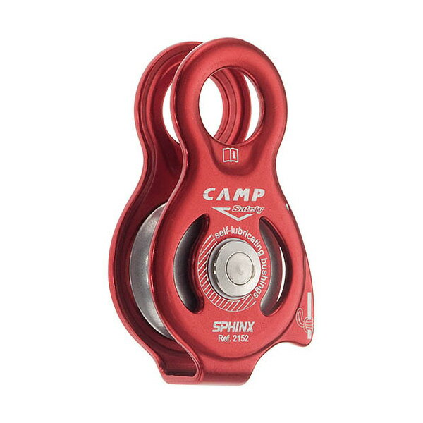 スリムで多機能なプーリー。アタッチメントホールはカラビナのあらゆる動きに対応します。本体はアルミニウム合金、ホイールはステンレス製です。重量：95 g強度：2kN×2 = 4 kN最大破断荷重：24 kN適合ロープ径：13mm以下効率：80...