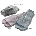 キャラバン caravan RLメリノ・エクスペディションクルー ネイビー Mサイズ 24.0-26.0cm 0131014-670(4)