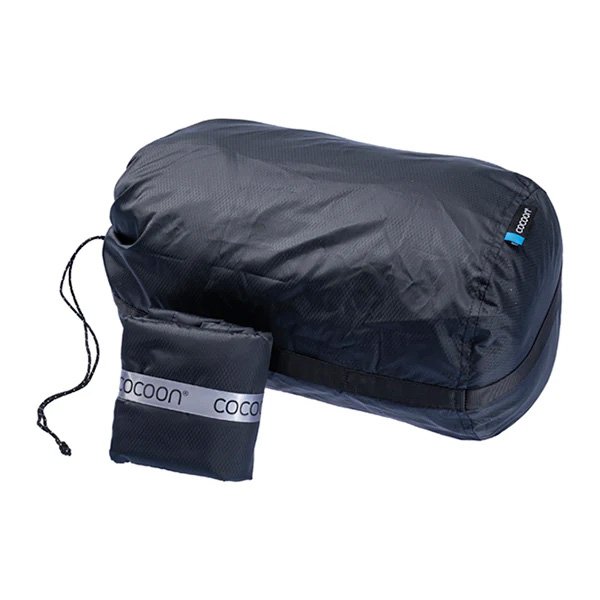 コクーン ピロースタッフサック Mサイズ ファントムブラック／ライトブルー 12550091000005