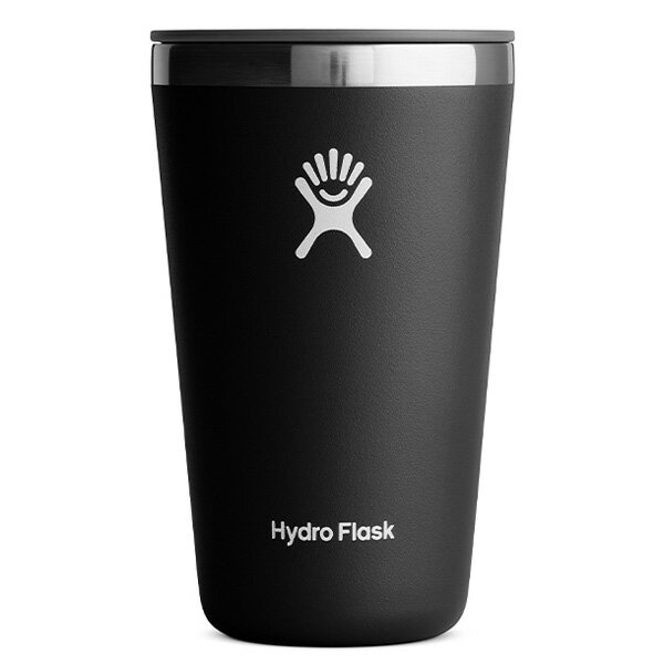 ハイドロフラスク HydroFlask 16oz 473ml オールアラウンドタンブラー All Around Tumbler ブラック 8901170032221