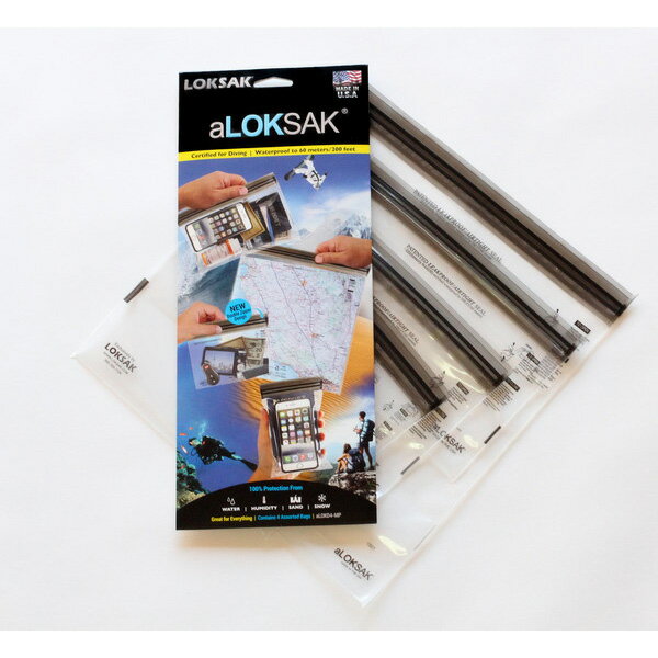 ロックサック LOKSAK aLOKSAK マルチパックセット（XS, S, M, L各1枚）ALO