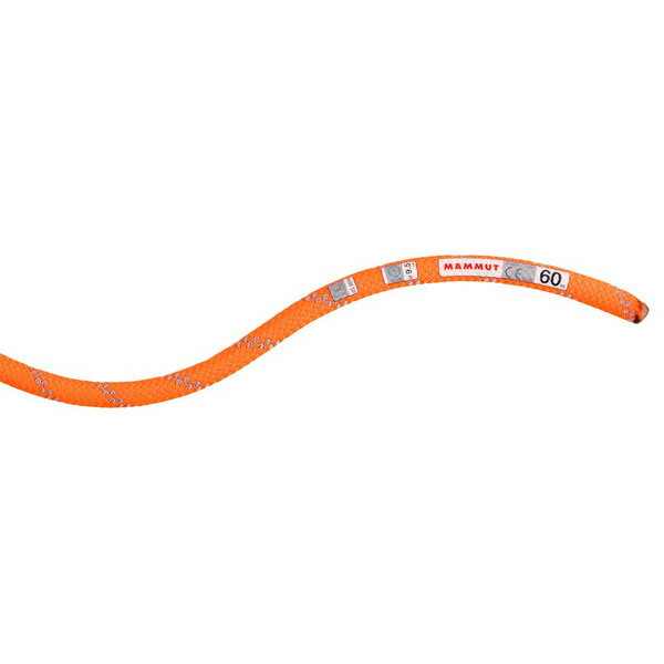 マムート ロープ 9.5 Alpine Dry Rope Dry Standard セーフティオレンジ／ゼン 50m 2010-04220-11256