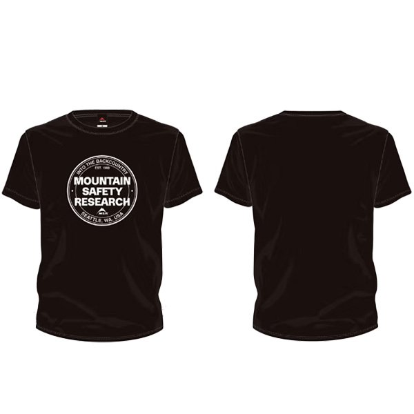 Rakuten - MSR Tシャツ スタンプ ブラック ユニセックス Lサイズ 51216