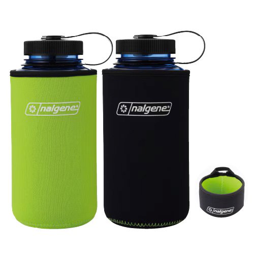 Rakuten - ナルゲン リバーシブルボトルケース 1.0L グリーン/ブラック 61452