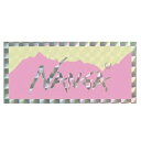 ナンガ NANGA ホログラフィックロゴステッカー クリーム×ピンク N0000753(4)