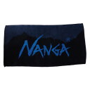 ナンガ NANGA ナンガロゴバスタオル ブルー N13NBLN4