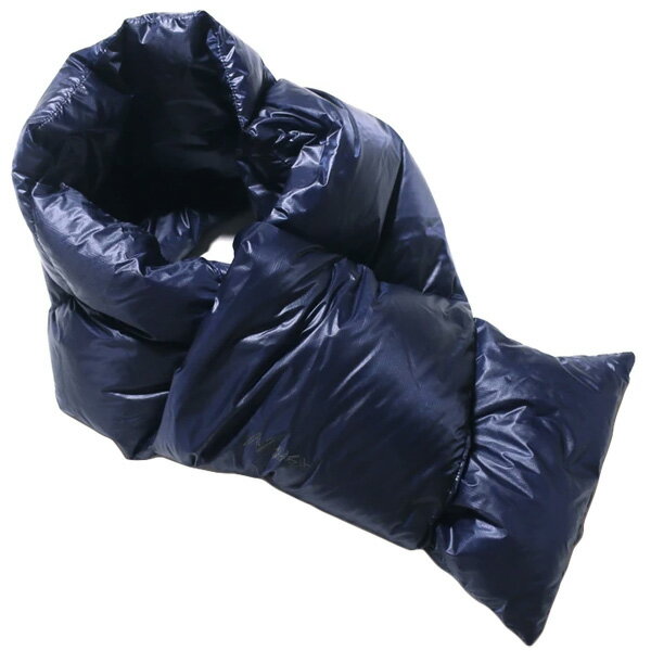 ナンガ NANGA ポータブルライトダウンマフラー（ユニセックス）ネイビー N1PMNYN2