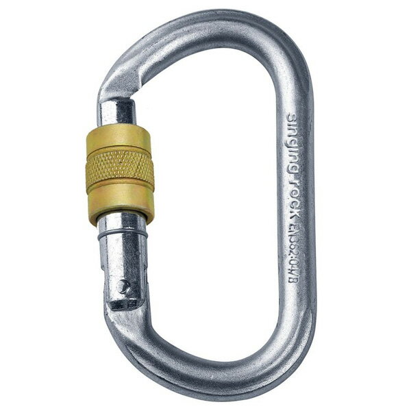 強度に優れたスチール製コネクター。スクリューロック 。サイズ：58×109mm重量：176g強度：縦／30kN、横／9kN、ゲートオープン／8kNゲートオープン：18mm規格：CE1019 EN362 SKU: sr-sr0820 &nbsp; &nbsp; 最終更新: 2026-03-31 01:47:47