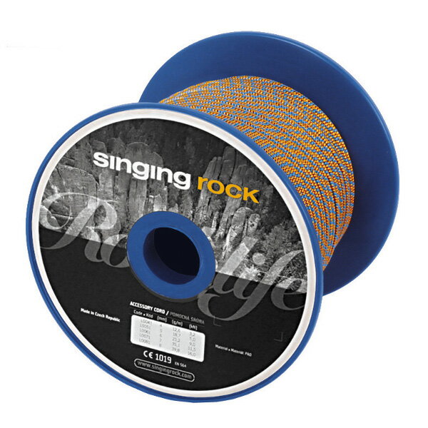 ※北海道・沖縄へは発送できません、ご注文はキャンセルになります。 シンギングロック社製アクセサリーコード。強度に優れ、ハンドリングの良いロープです。直径：5mm長さ：100m破壊強度：5kN重量：18.7g/m規格：CE1019 EN564 UIAA SKU: sr-sr0851 &nbsp; &nbsp; 最終更新: 2026-02-11 14:14:23