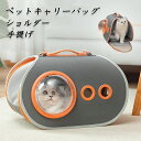 ペットキャリーバッグ 猫 手提げ ショルダー 宇宙船カプセル型 折りたたみ 猫用 小型犬用 ウサギ 通気性 車載/ドライブ/キャンピング ペットバッグ 中敷マット付き 洗い簡単 犬猫兼用 通気性 お出かけ 旅行 通院 散歩 キャンプ アウトドア 防災 災害 避難 移動用 室内