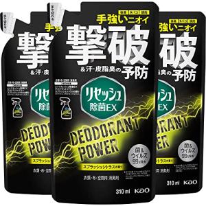 【まとめ買い】リセッシュ 除菌EX プラス デオドラントパワー スプラッシュ 詰替用 310ml × 3個