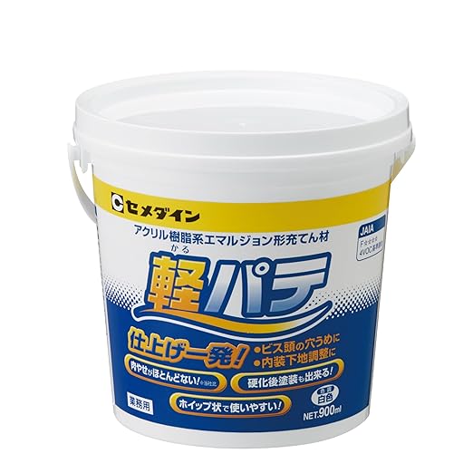 セメダイン 内装下地調整用パテ 軽パテ 900ml HC-004