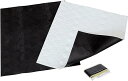 エーモン(amon) 静音計画 ロードノイズ低減マット フロント用 車用フロアマット デッドニング 約480×450mm 厚さ約3mm 2枚 4814 黒