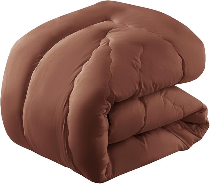 樂天商城 - 掛け布団 シングル 冬 かけ布団 洗える かけふとん 冬用掛けふとん 2.3kg 暖かい ふんわり あったか 柔らかい ほこりが出にくい 保温 掛布団「SEK認証 Ag+銀イオン抗菌素材」軽量 通気 抗菌防臭 オールシーズン アレルギー対策 150x210cm ブラウン