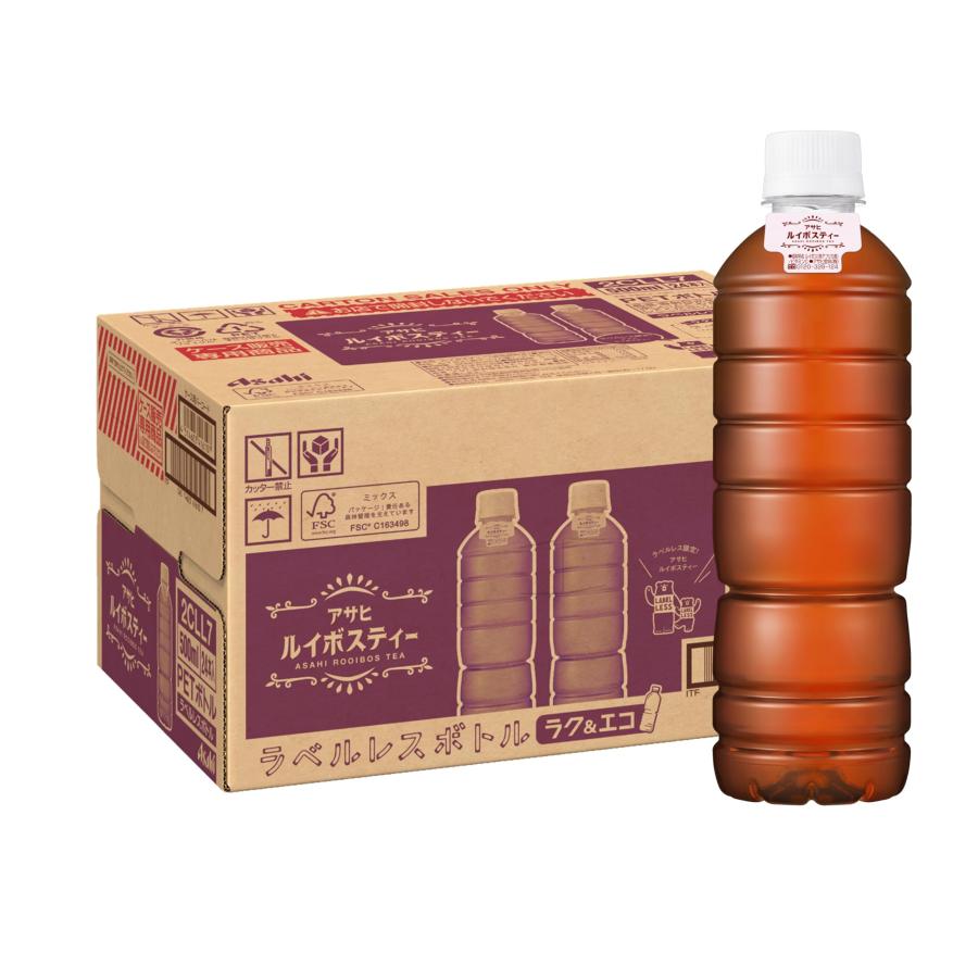 アサヒ飲料 アサヒ ルイボスティー ラベルレスボトル 500ml×24本