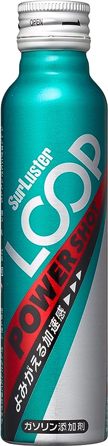 Surluster(シュアラスター) ガソリン添加剤 ループ パワーショット 80ml バイク用 エンジン内洗浄 燃費改善 パワーアップ LP-15