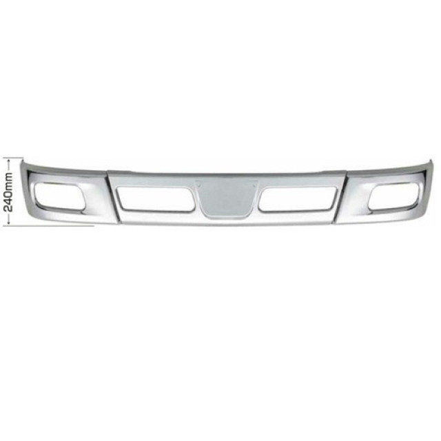 ジェットイノウエ ブルーテックキャンタータイプバンパー 2t 標準車用 H240 バンパーコーナー付 510501